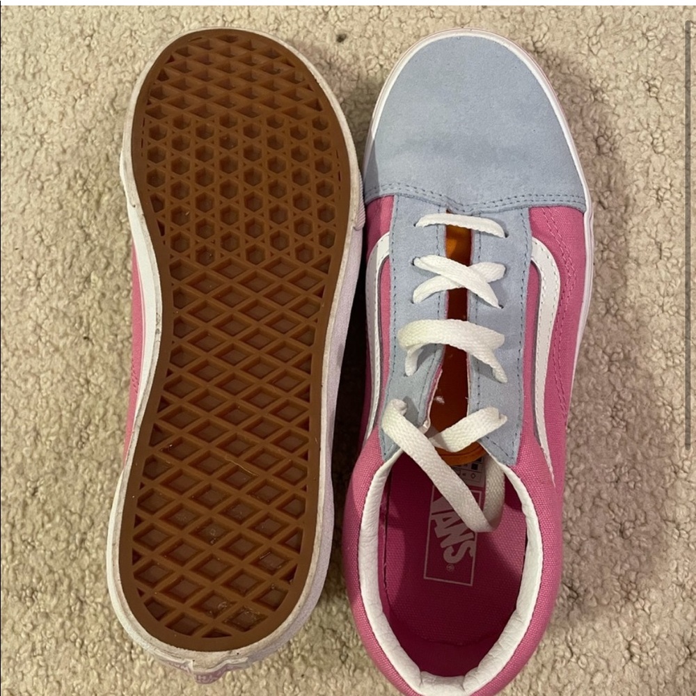 NEW Rare Color block Trendy Vans